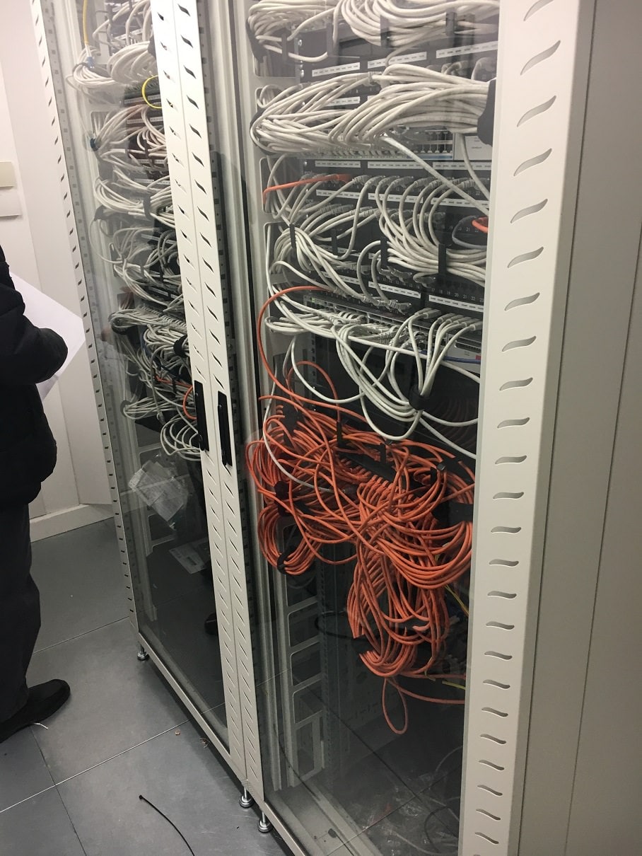 Electrical cable unit from an office in Holborn